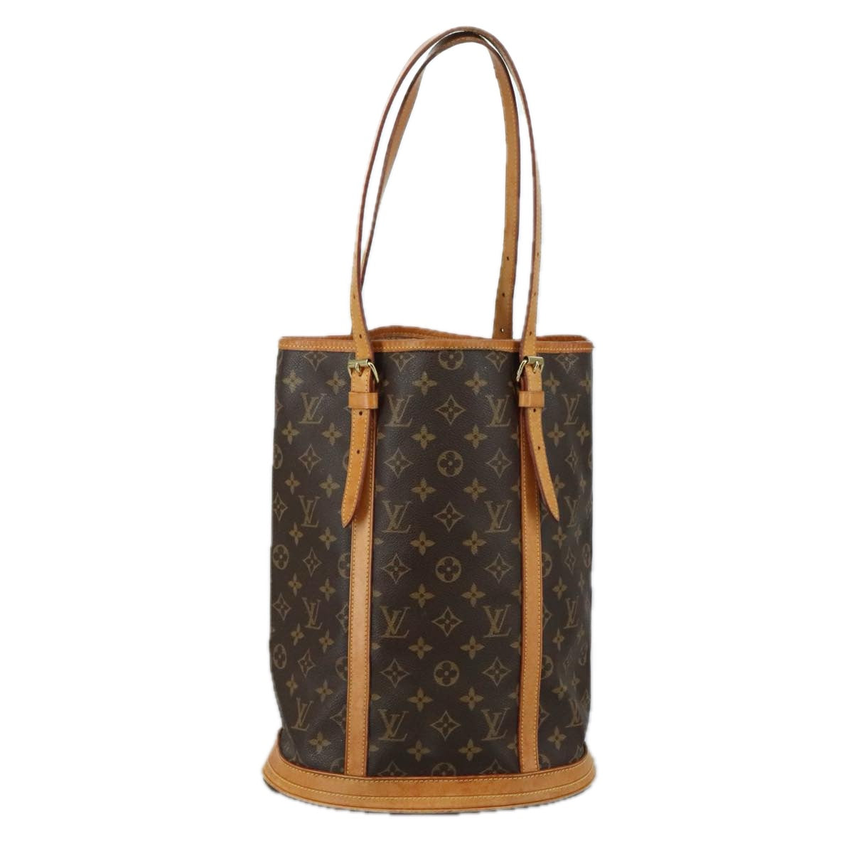 LOUIS VUITTON Monogram Bucket GM Shoulder Bag M42236 LV 105499