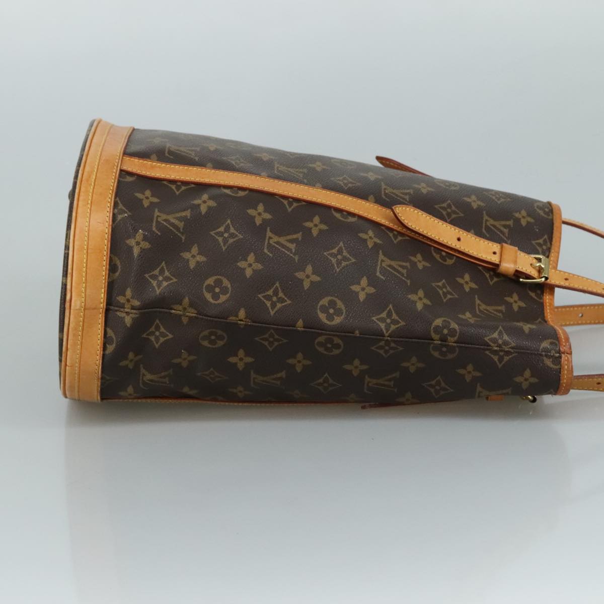LOUIS VUITTON Monogram Bucket GM Shoulder Bag M42236 LV 105499