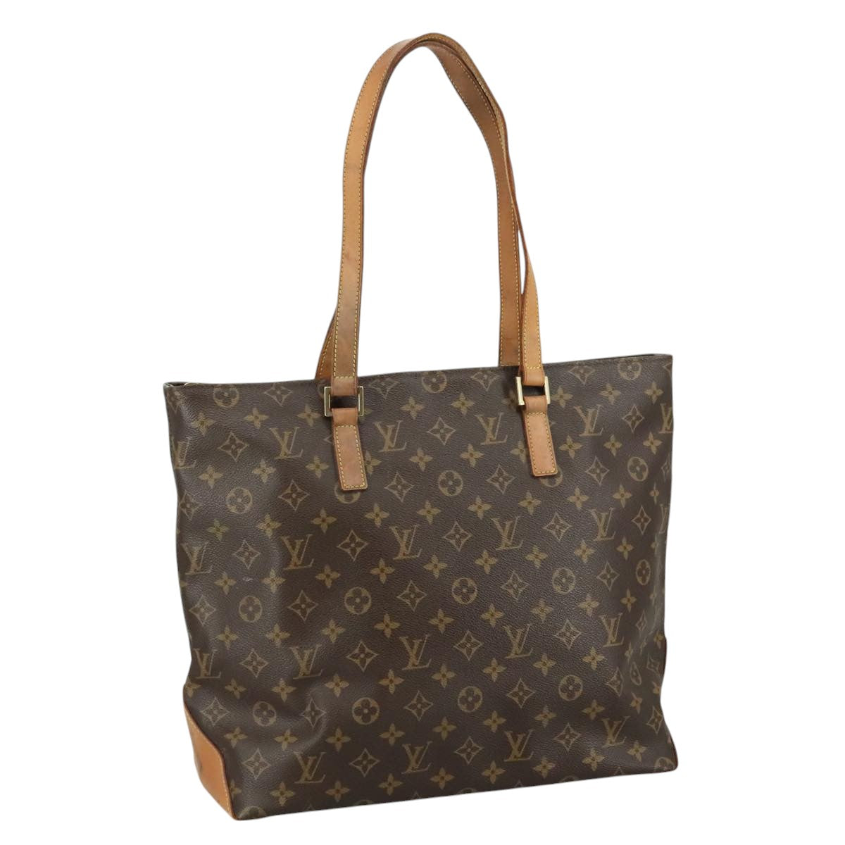 LOUIS VUITTON Monogram Cabas Mezzo Tote Bag M51151 LV 105508