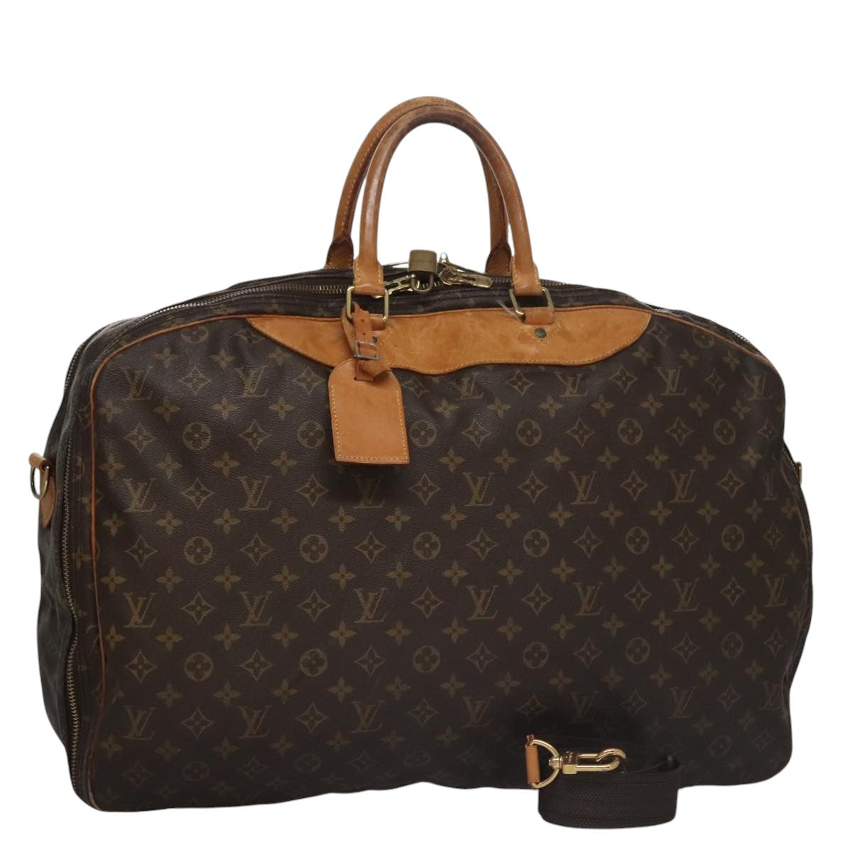 LOUIS VUITTON Monogram Alize 1 Posh Boston Bag M41393 LV 105515