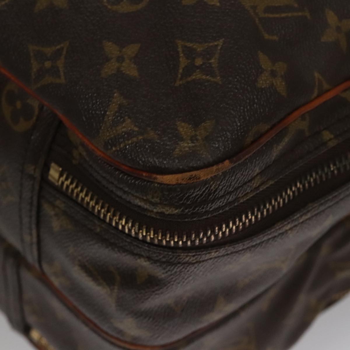 LOUIS VUITTON Monogram Alize 1 Posh Boston Bag M41393 LV 105515