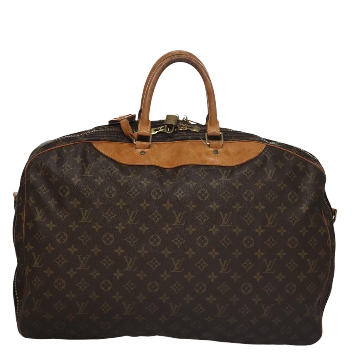 LOUIS VUITTON Monogram Alize 1 Posh Boston Bag M41393 LV 105515