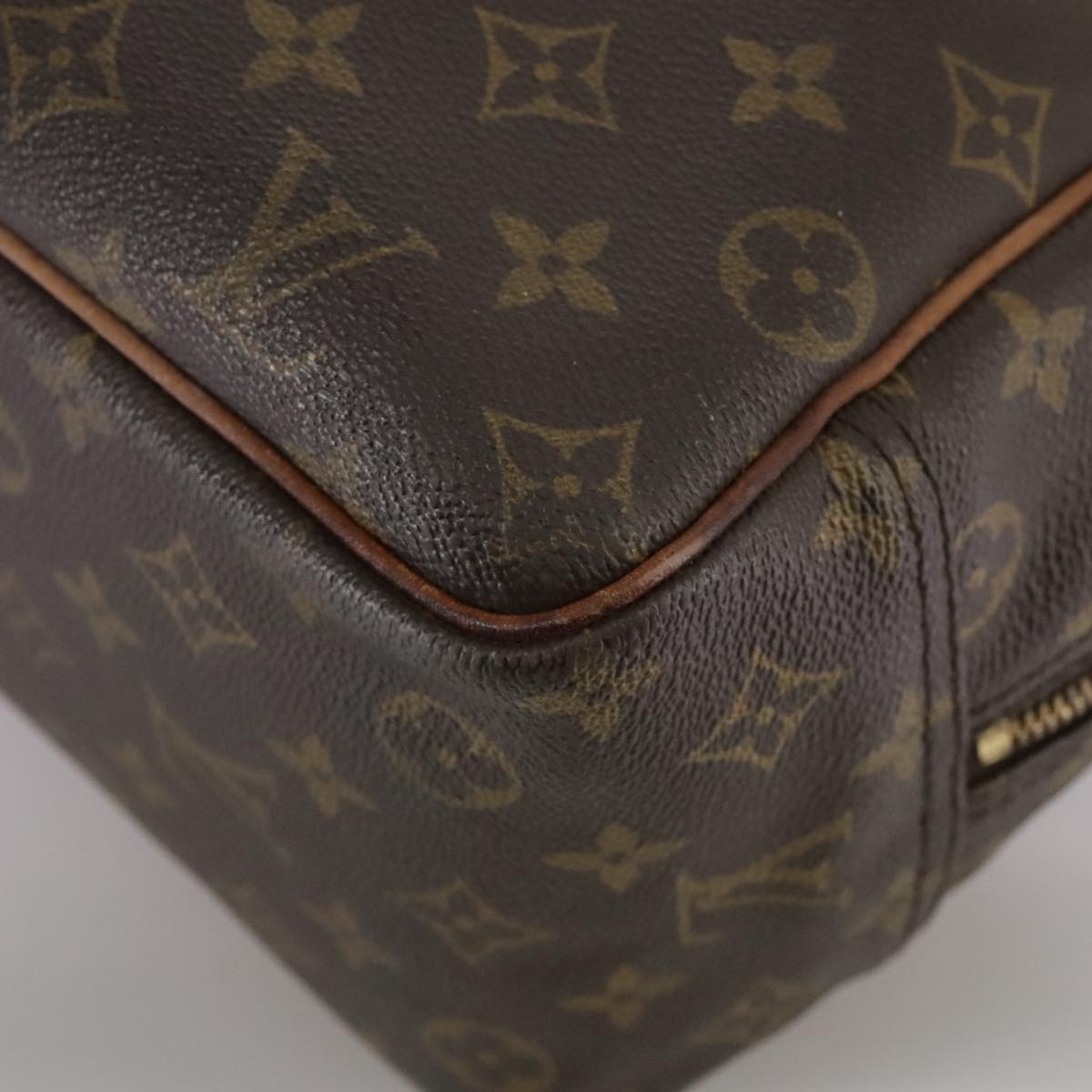 LOUIS VUITTON Monogram Deauville Hand Bag M47270 LV 105519