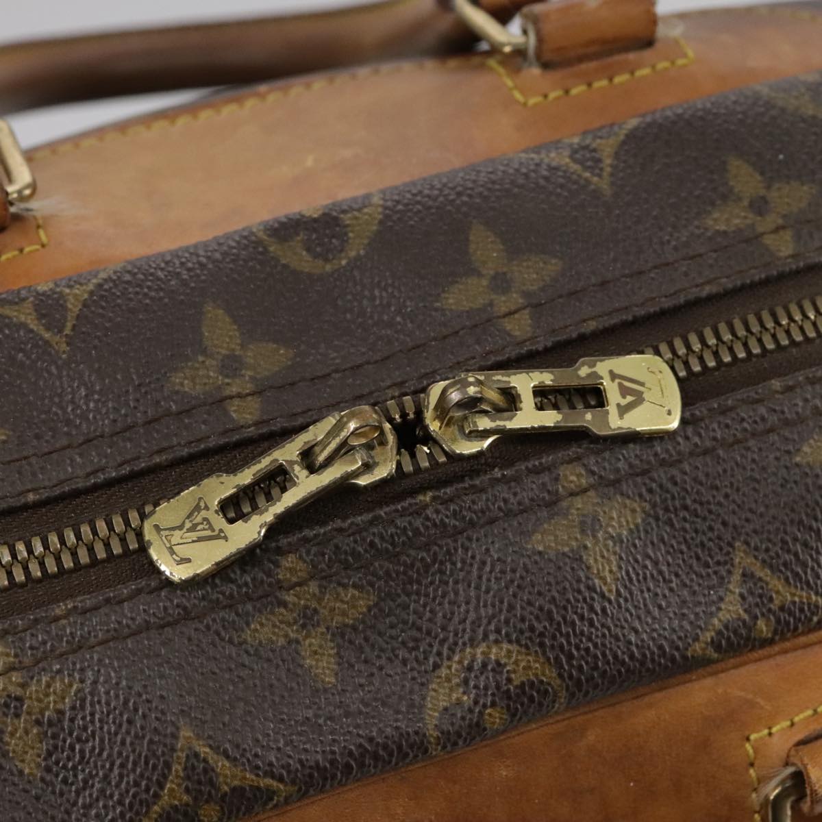 LOUIS VUITTON Monogram Deauville Hand Bag M47270 LV 105519