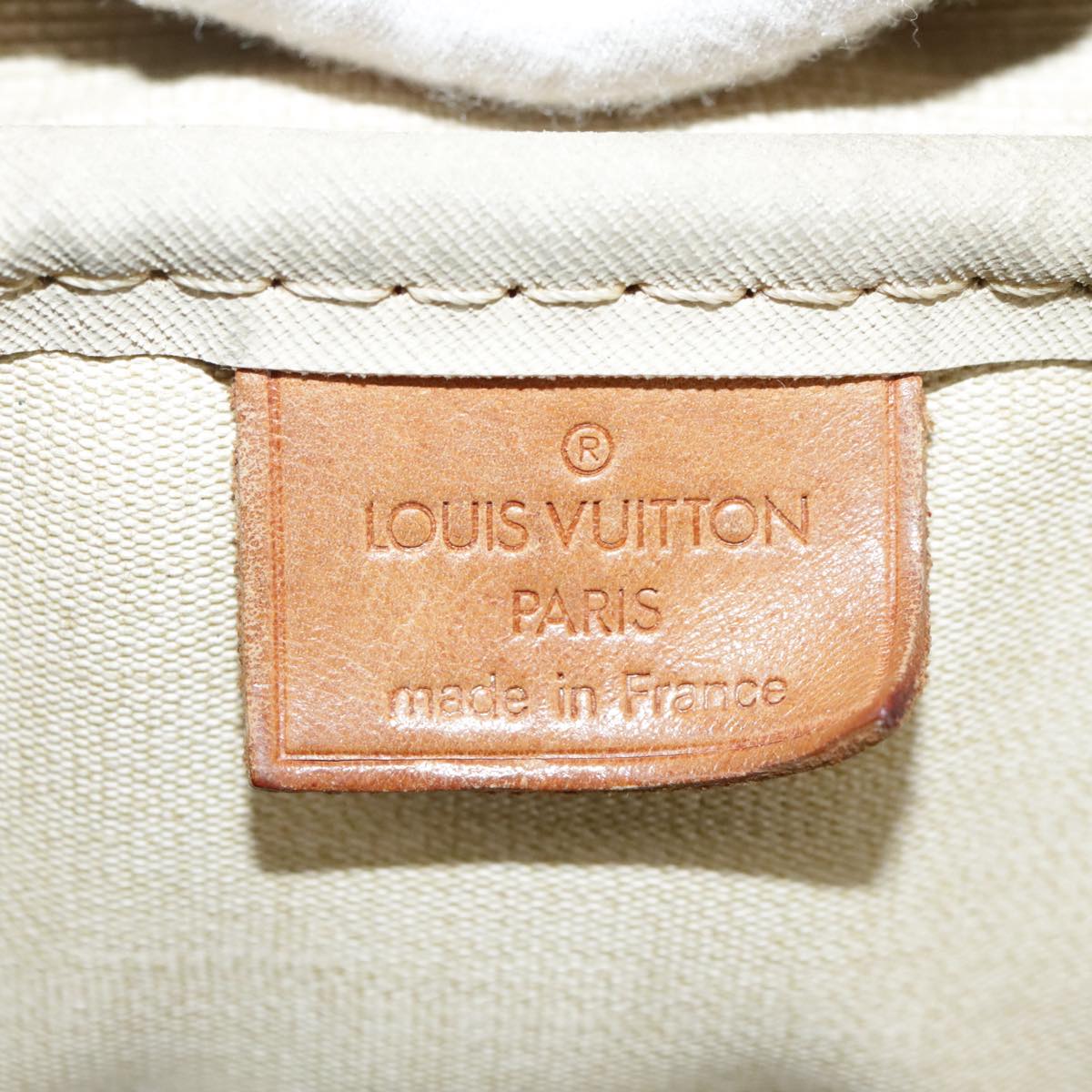 LOUIS VUITTON Monogram Deauville Hand Bag M47270 LV 105519
