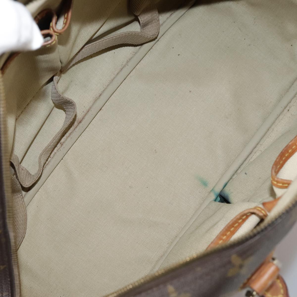 LOUIS VUITTON Monogram Deauville Hand Bag M47270 LV 105519