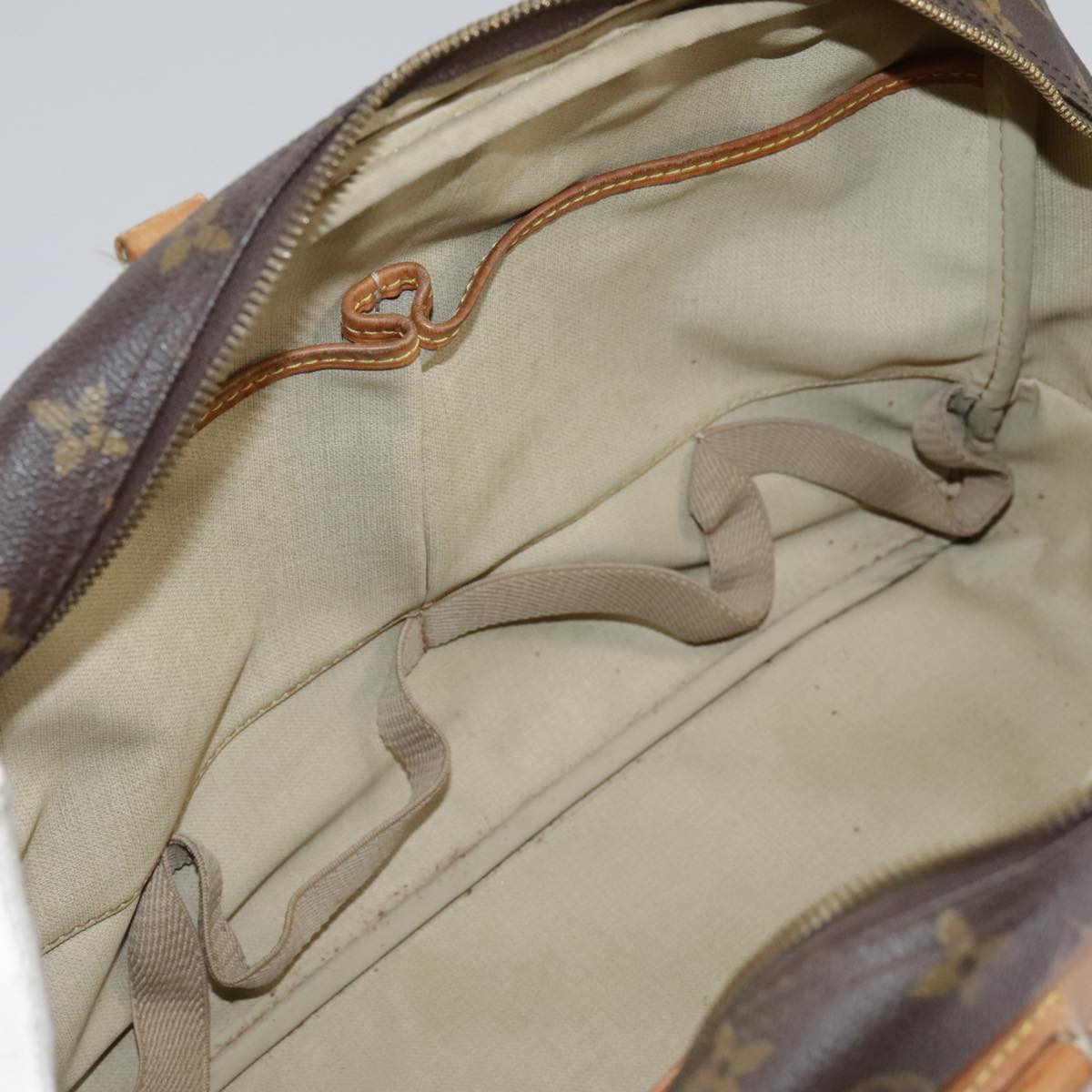 LOUIS VUITTON Monogram Deauville Hand Bag M47270 LV 105519