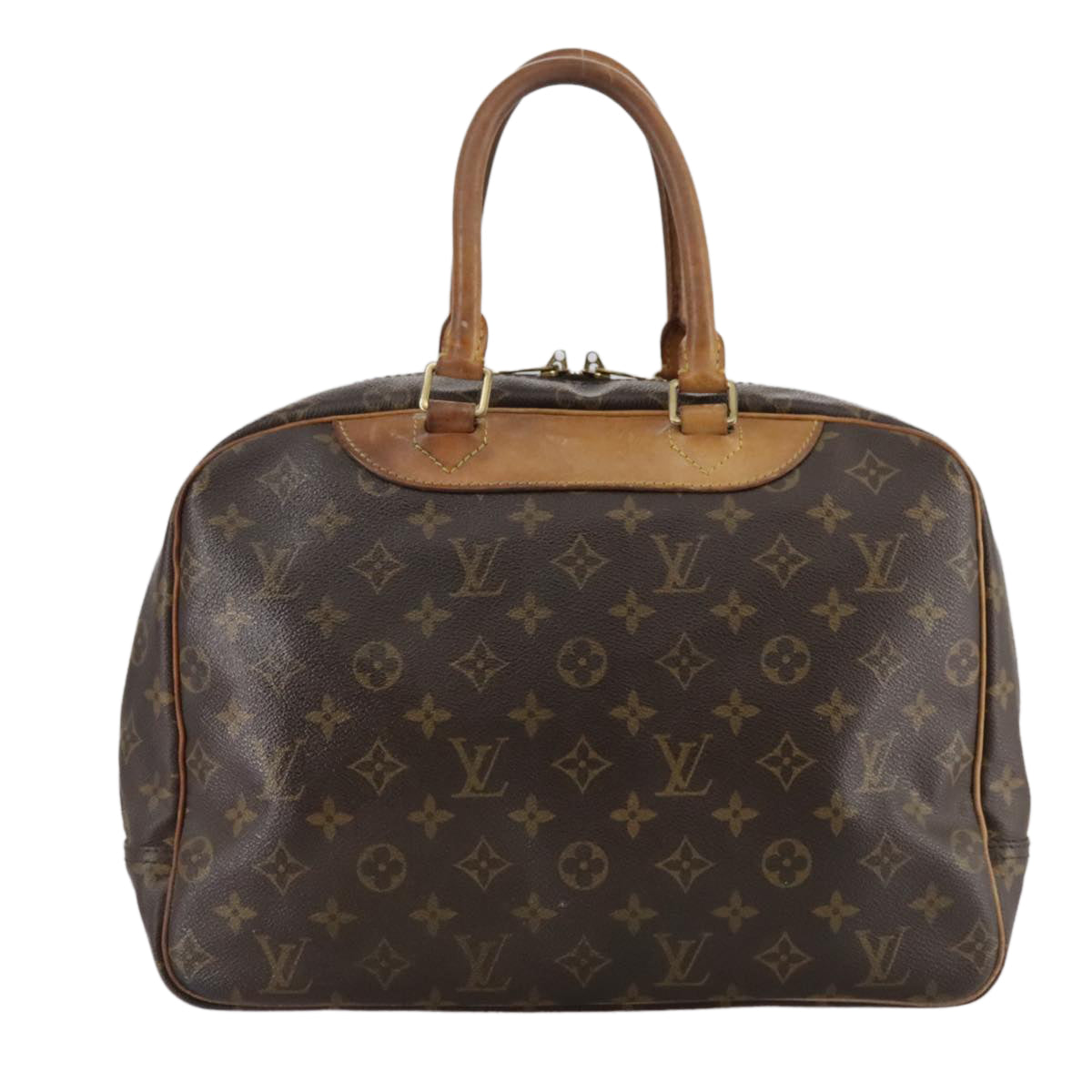 LOUIS VUITTON Monogram Deauville Hand Bag M47270 LV 105519