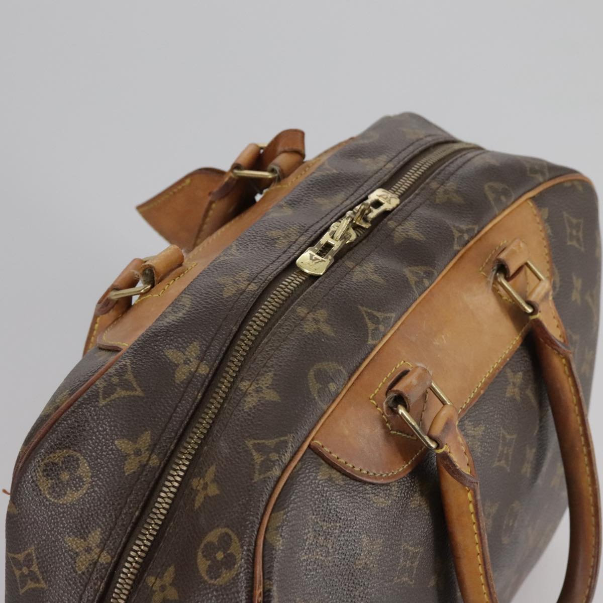 LOUIS VUITTON Monogram Deauville Hand Bag M47270 LV 105519