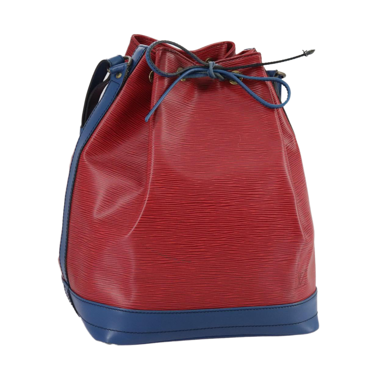 LOUIS VUITTON Epi Noe Shoulder Bag Bicolor Red Blue M44084 LV 105531