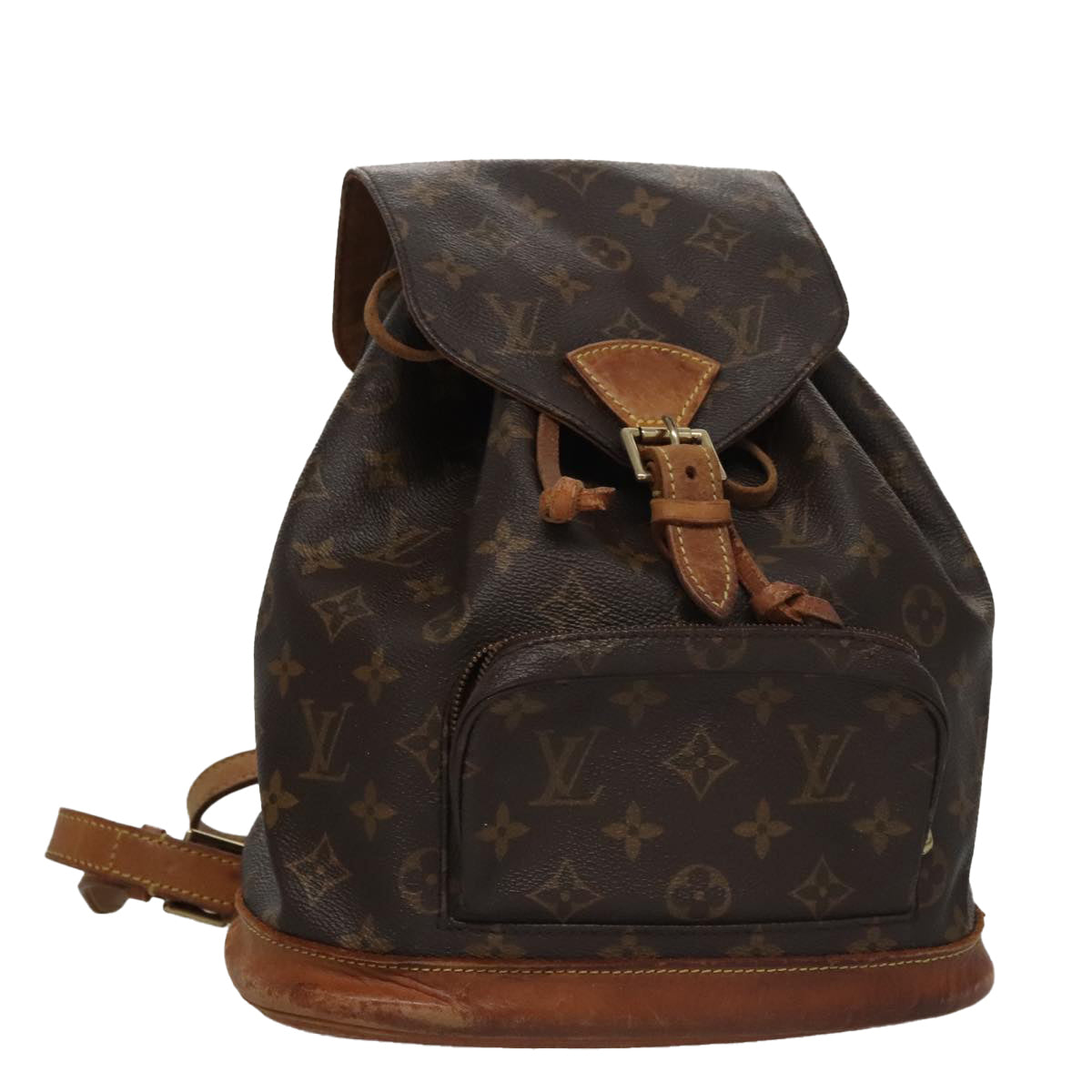 LOUIS VUITTON Monogram Montsouris MM Backpack M51136 LV 105534