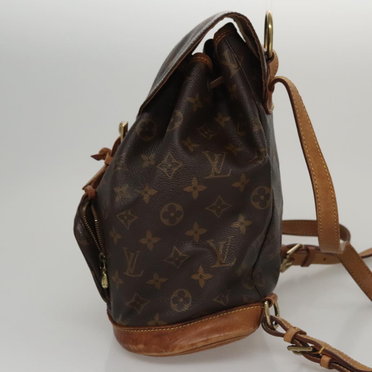 LOUIS VUITTON Monogram Montsouris MM Backpack M51136 LV 105534