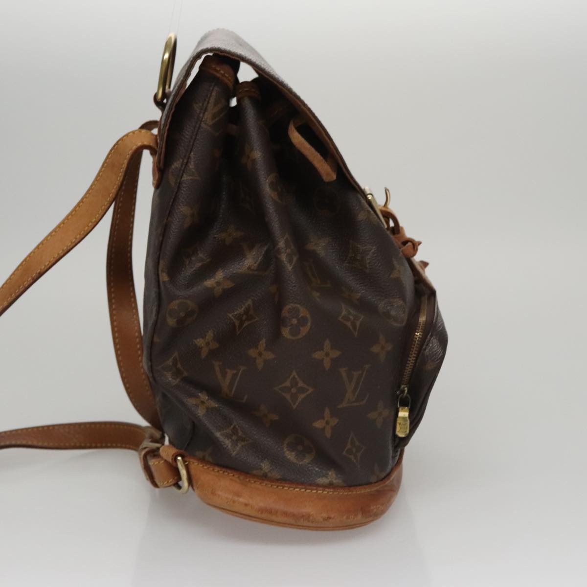 LOUIS VUITTON Monogram Montsouris MM Backpack M51136 LV 105534