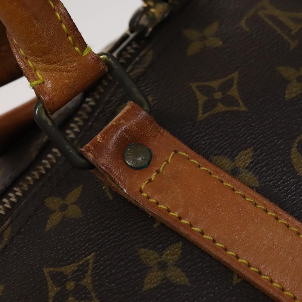 LOUIS VUITTON Monogram Keepall 60 Boston Bag M41422 LV 105538