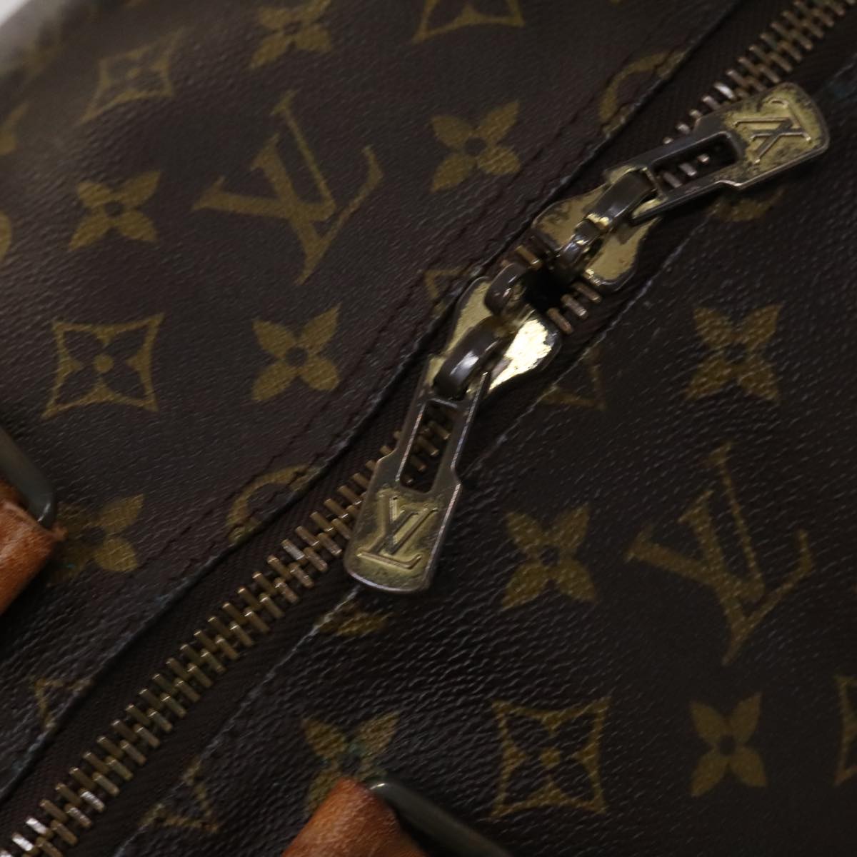 LOUIS VUITTON Monogram Keepall 60 Boston Bag M41422 LV 105538