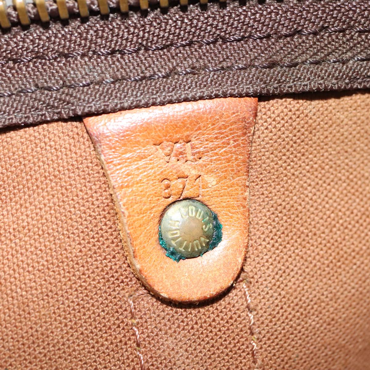 LOUIS VUITTON Monogram Keepall 60 Boston Bag M41422 LV 105538