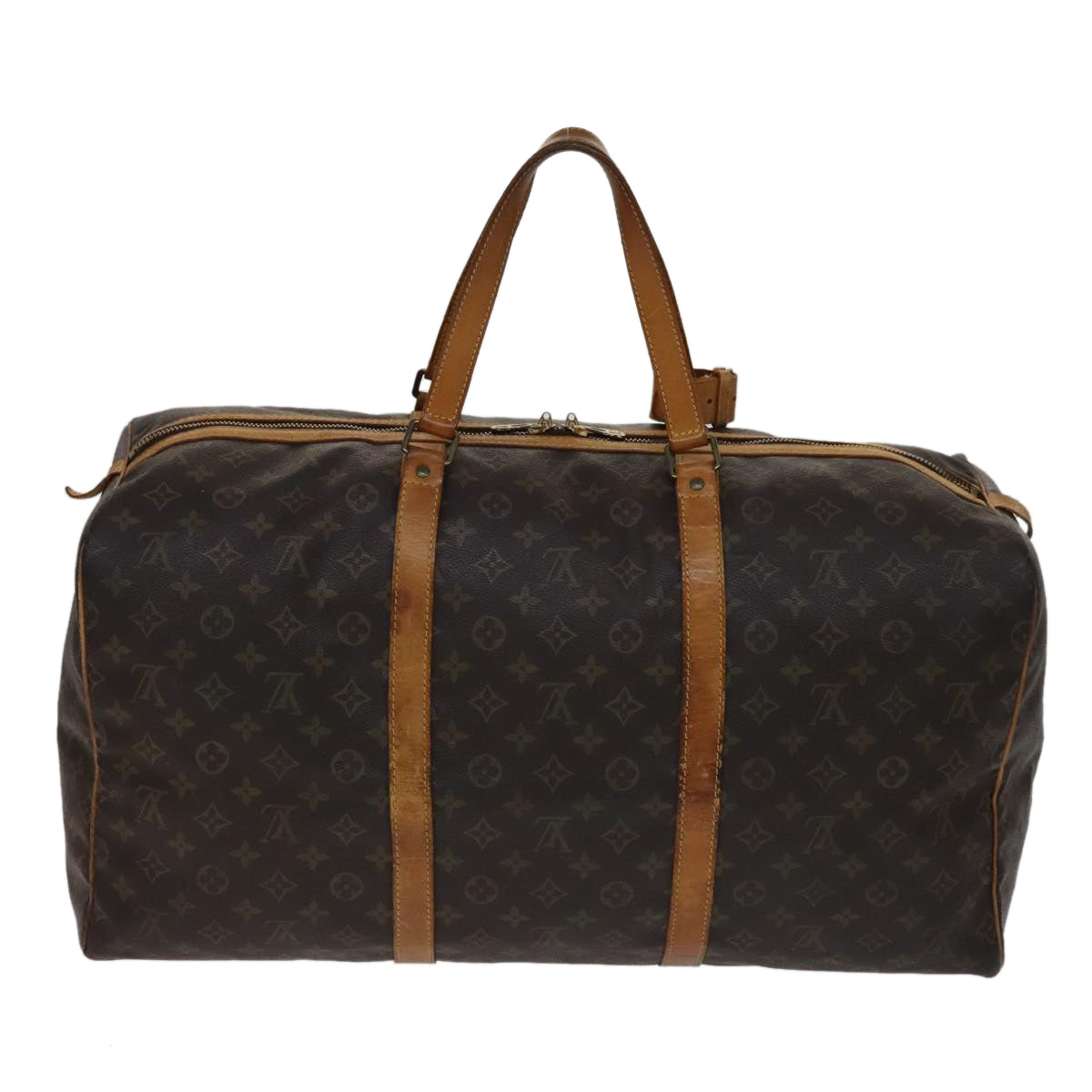LOUIS VUITTON Monogram Sac Souple 55 Boston Bag M41622 LV 105541