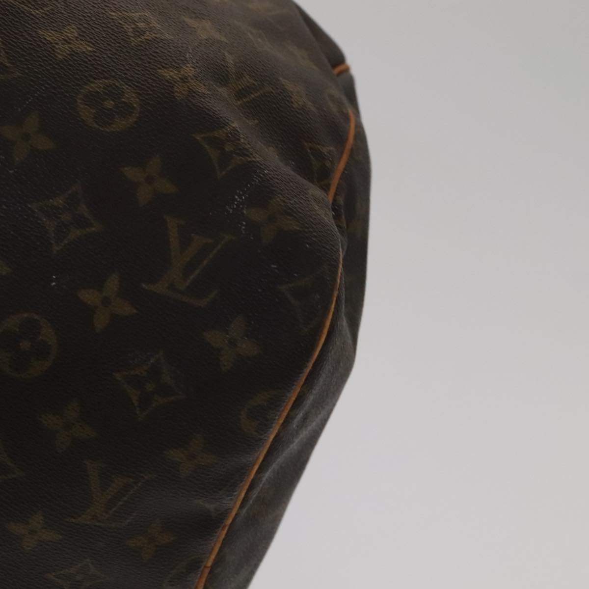 LOUIS VUITTON Monogram Keepall 55 Boston Bag M41424 LV 105543