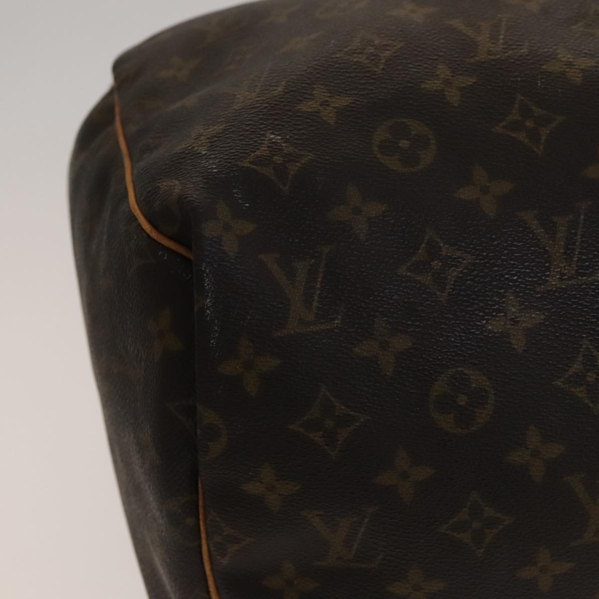 LOUIS VUITTON Monogram Keepall 55 Boston Bag M41424 LV 105543