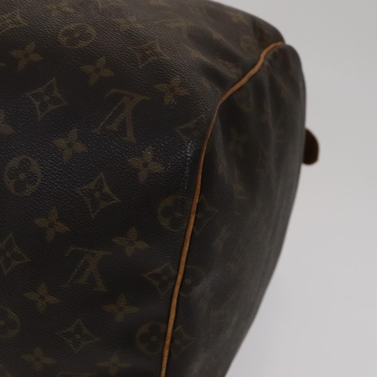 LOUIS VUITTON Monogram Keepall 55 Boston Bag M41424 LV 105543