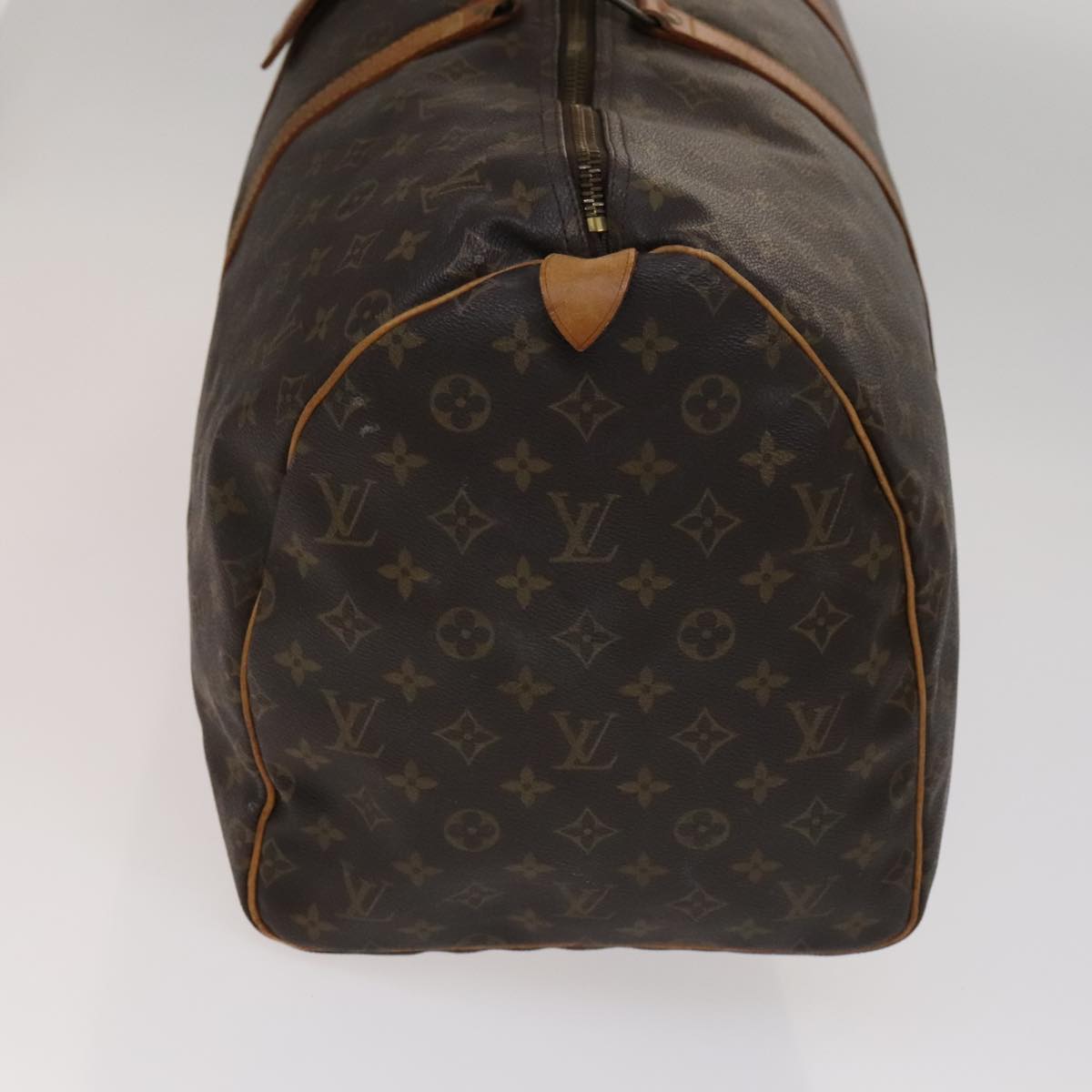LOUIS VUITTON Monogram Keepall 55 Boston Bag M41424 LV 105543