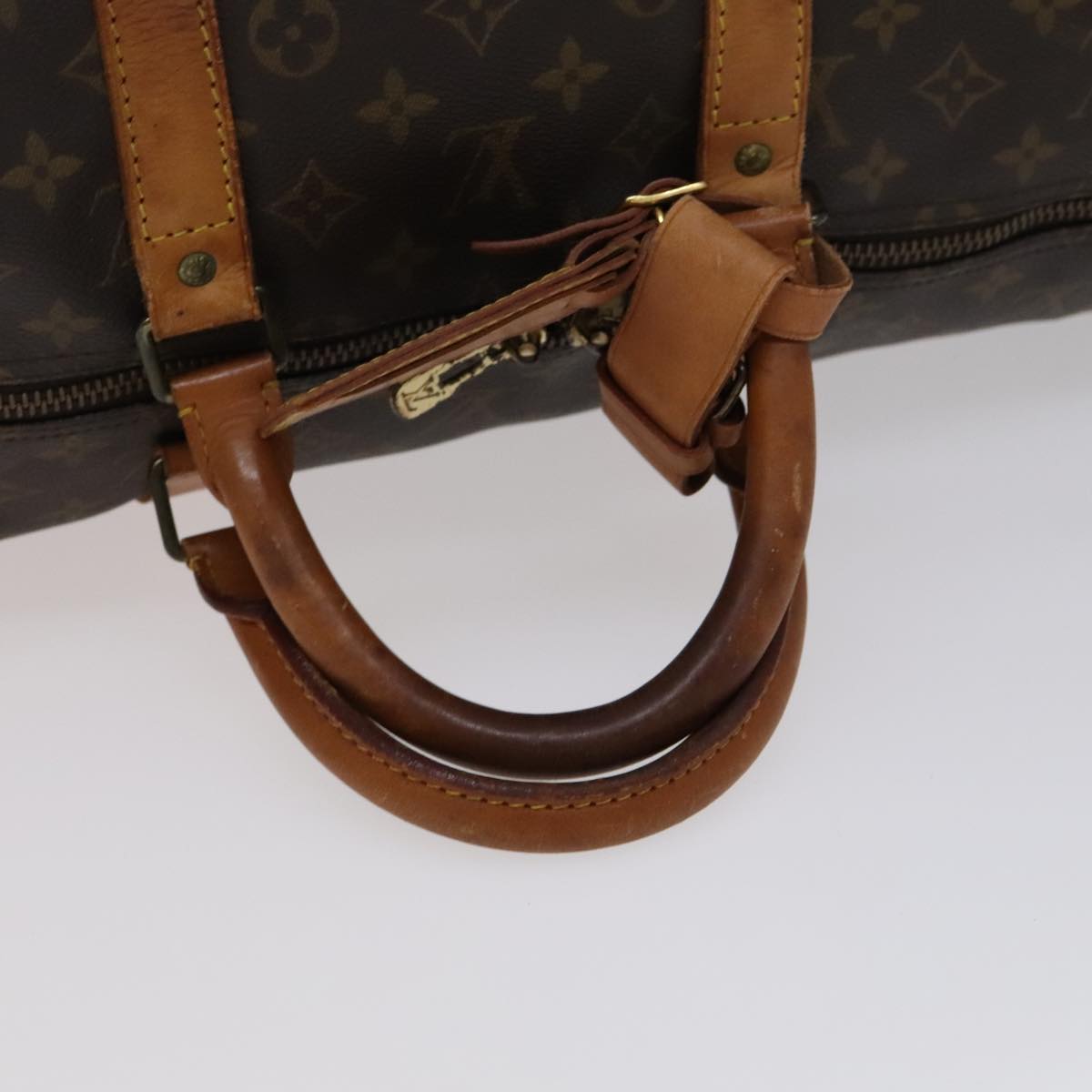 LOUIS VUITTON Monogram Keepall 55 Boston Bag M41424 LV 105543