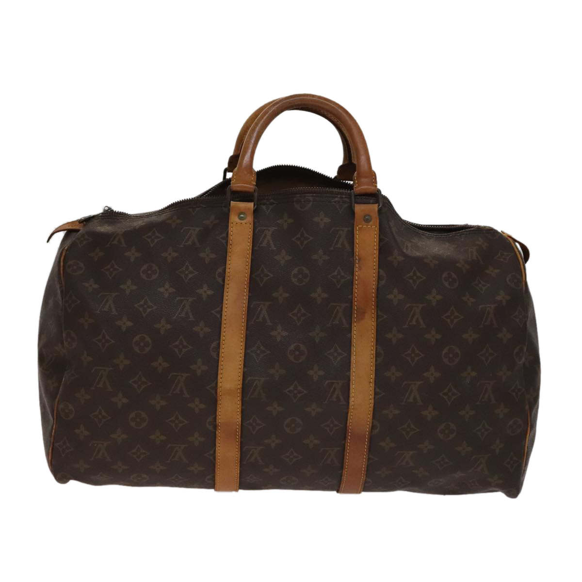 LOUIS VUITTON Monogram Keepall 50 Boston Bag M41426 LV 105547