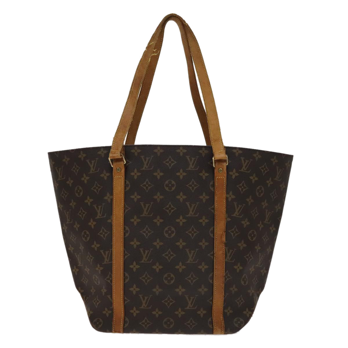 LOUIS VUITTON Monogram Sac Shopping Tote Bag M51108 LV 105548