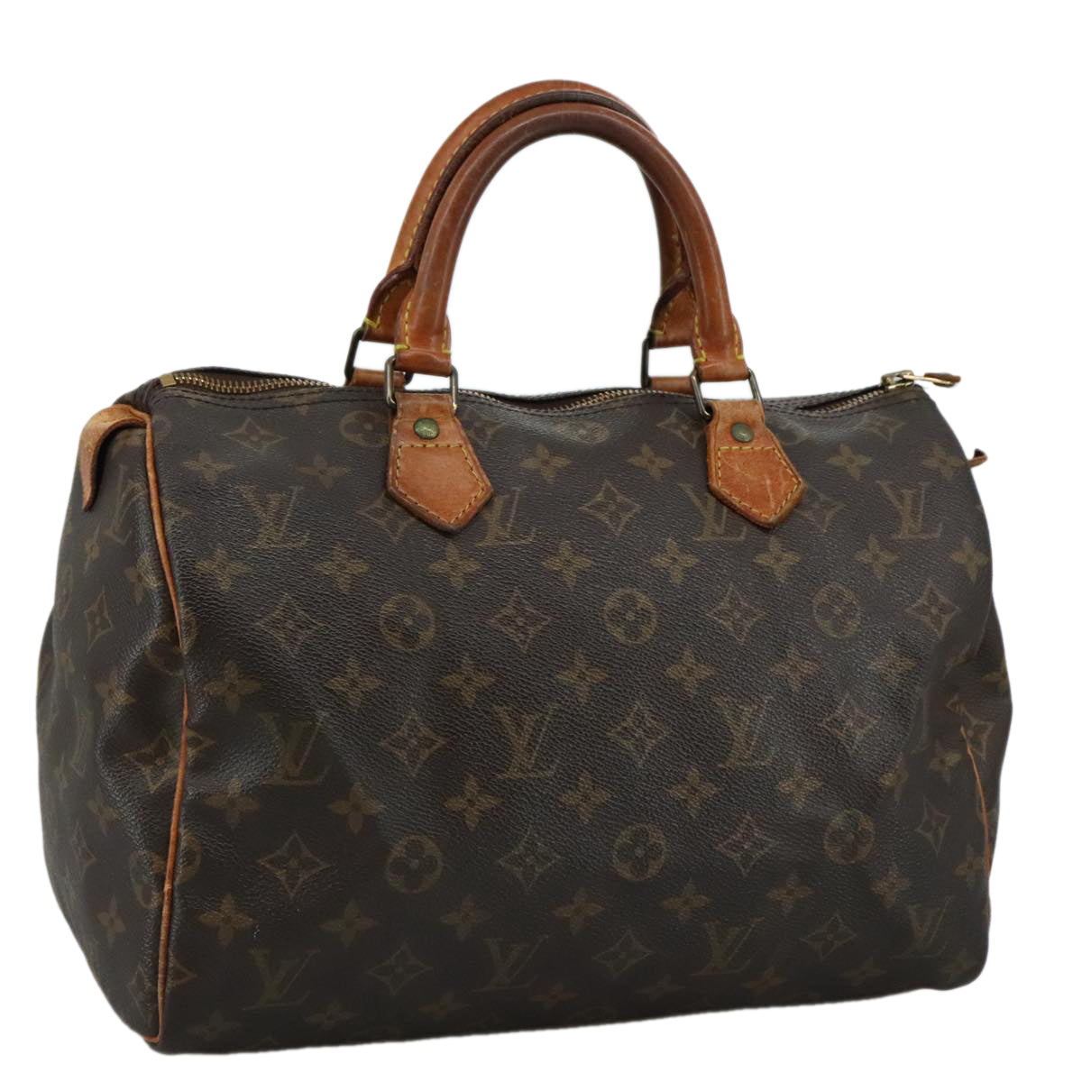 LOUIS VUITTON Monogram Speedy 30 Hand Bag M41526 LV 105564