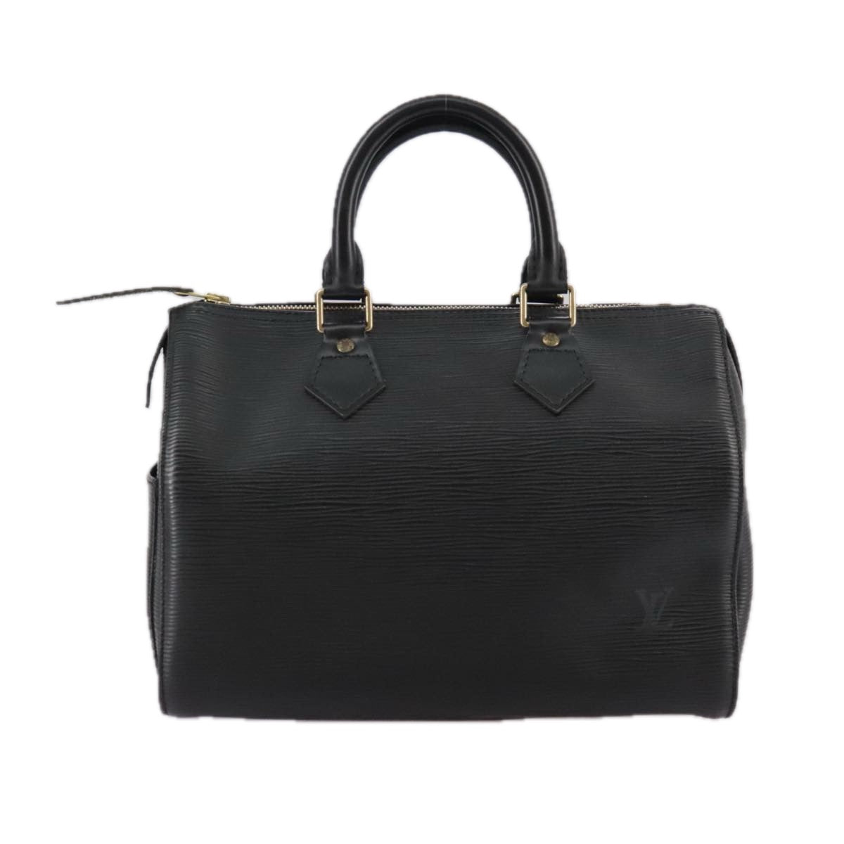 LOUIS VUITTON Epi Speedy 25 Hand Bag Black M43012 LV 105568