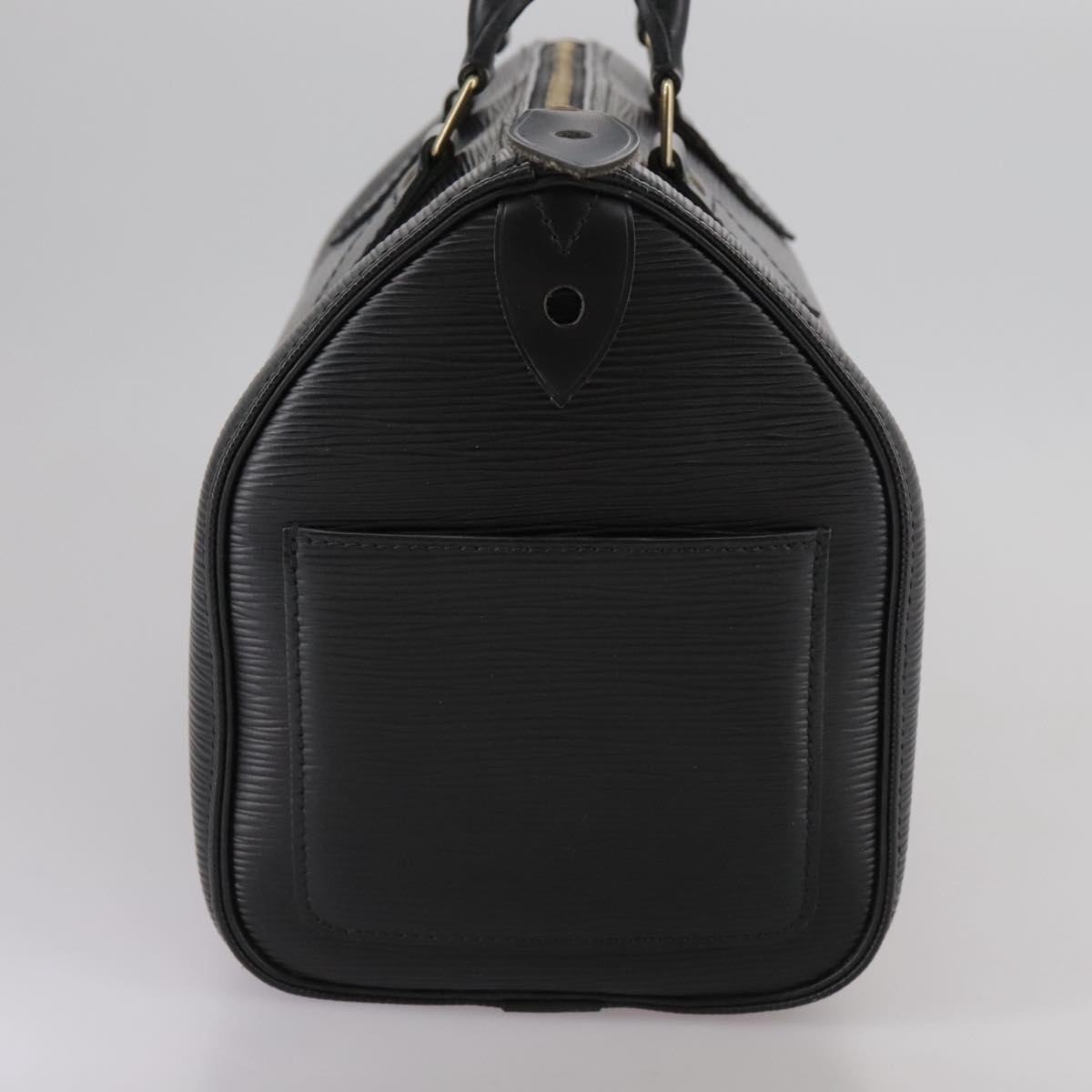 LOUIS VUITTON Epi Speedy 25 Hand Bag Black M43012 LV 105568