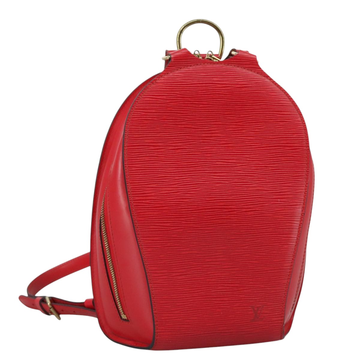 LOUIS VUITTON Epi Mabillon Backpack Castilian Red M52237 LV 105584