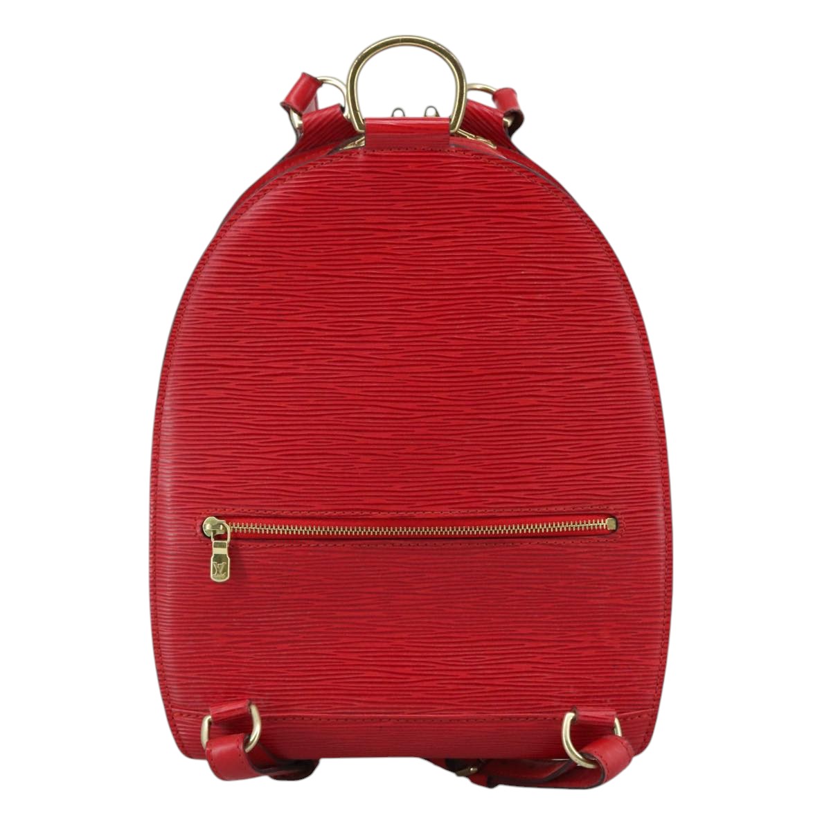 LOUIS VUITTON Epi Mabillon Backpack Castilian Red M52237 LV 105584