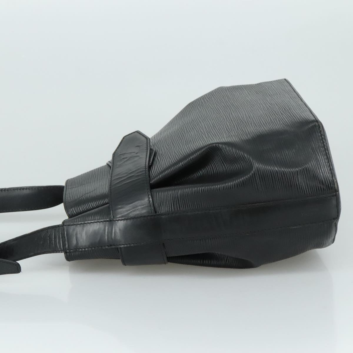 LOUIS VUITTON Epi Sac Depaule PM Shoulder Bag Black M80157 LV 105588