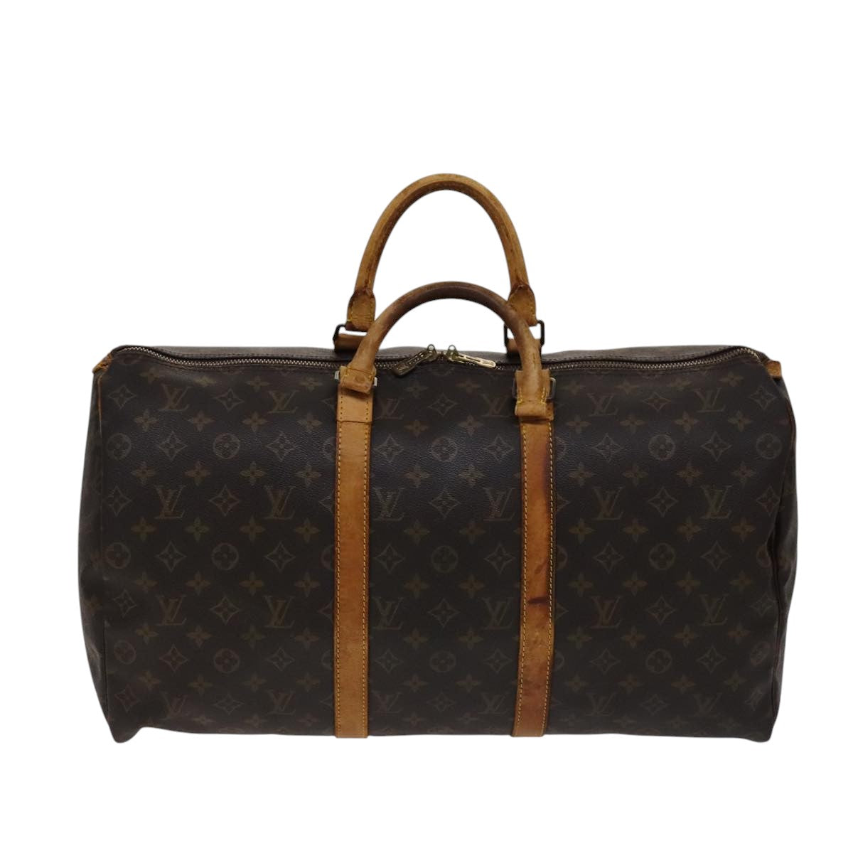 LOUIS VUITTON Monogram Keepall 50 Boston Bag M41426 LV 105594