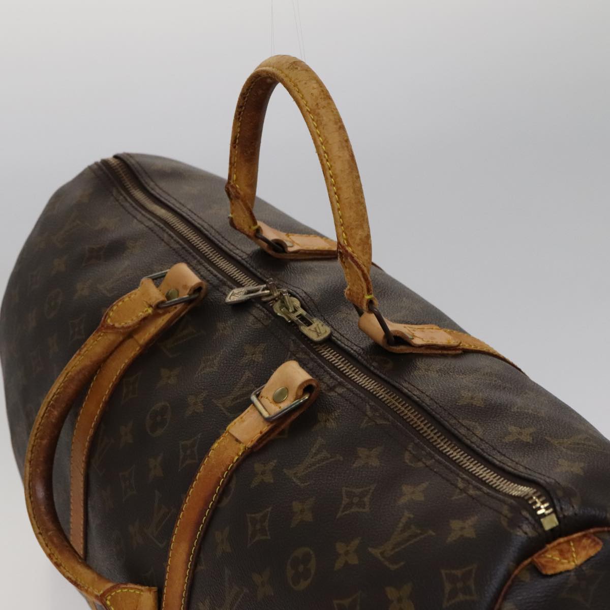 LOUIS VUITTON Monogram Keepall 50 Boston Bag M41426 LV 105594