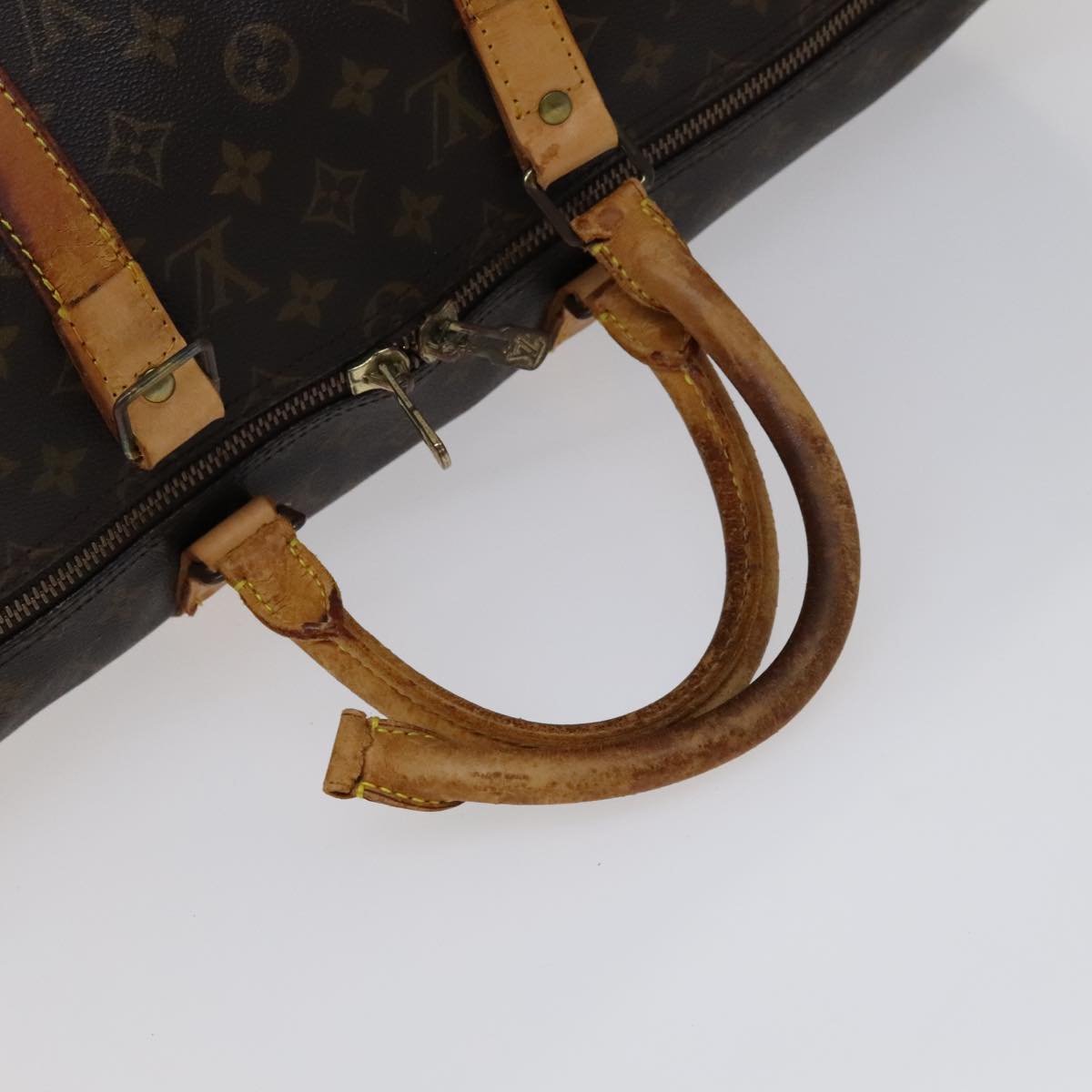 LOUIS VUITTON Monogram Keepall 50 Boston Bag M41426 LV 105594