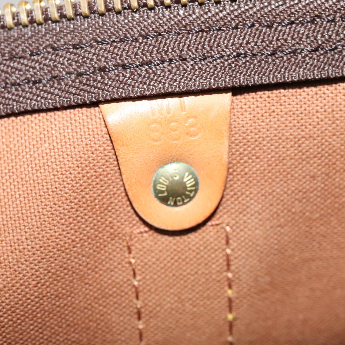 LOUIS VUITTON Monogram Keepall 55 Boston Bag M41424 LV 105595