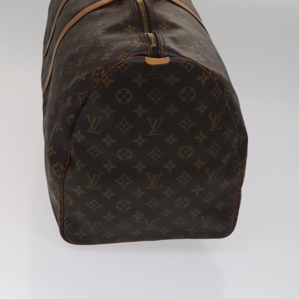 LOUIS VUITTON Monogram Keepall 55 Boston Bag M41424 LV 105595