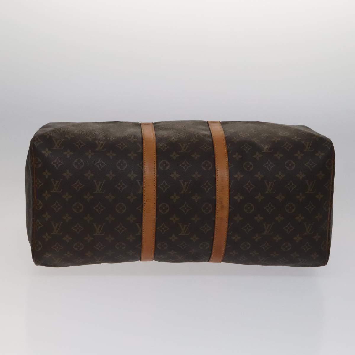 LOUIS VUITTON Monogram Keepall 55 Boston Bag M41424 LV 105595