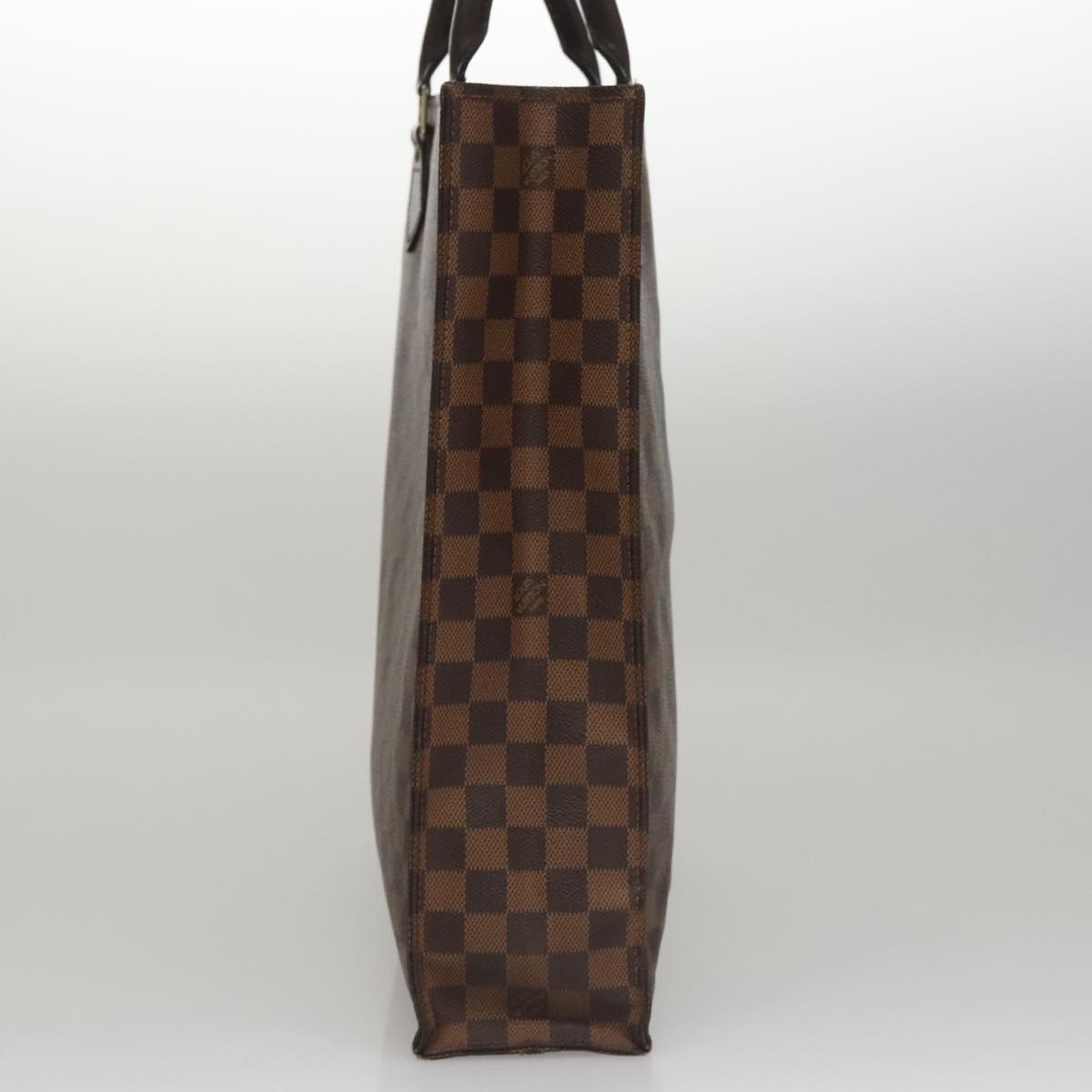 LOUIS VUITTON Damier Ebene Sac Plat Hand Bag N51140 LV 105601