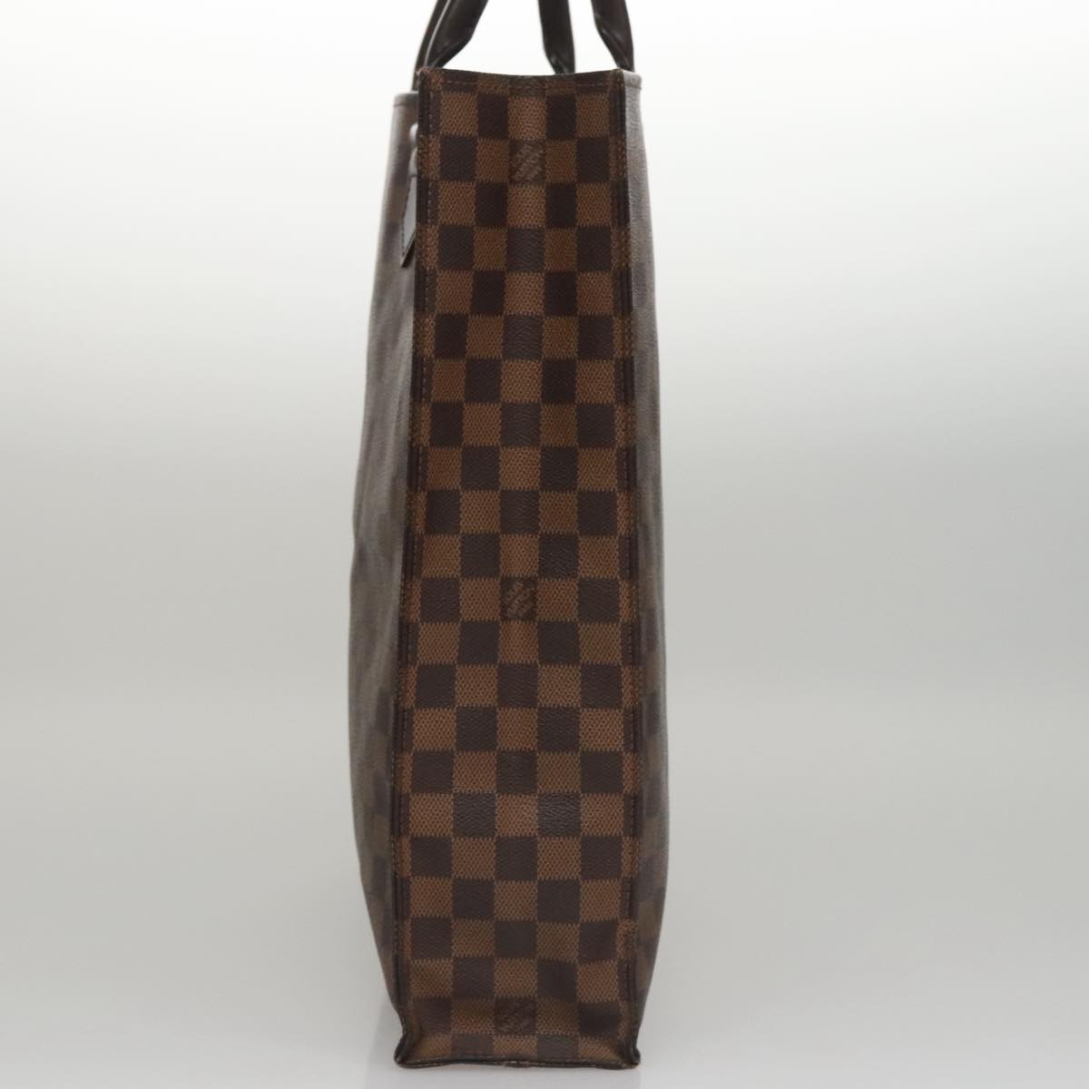 LOUIS VUITTON Damier Ebene Sac Plat Hand Bag N51140 LV 105601