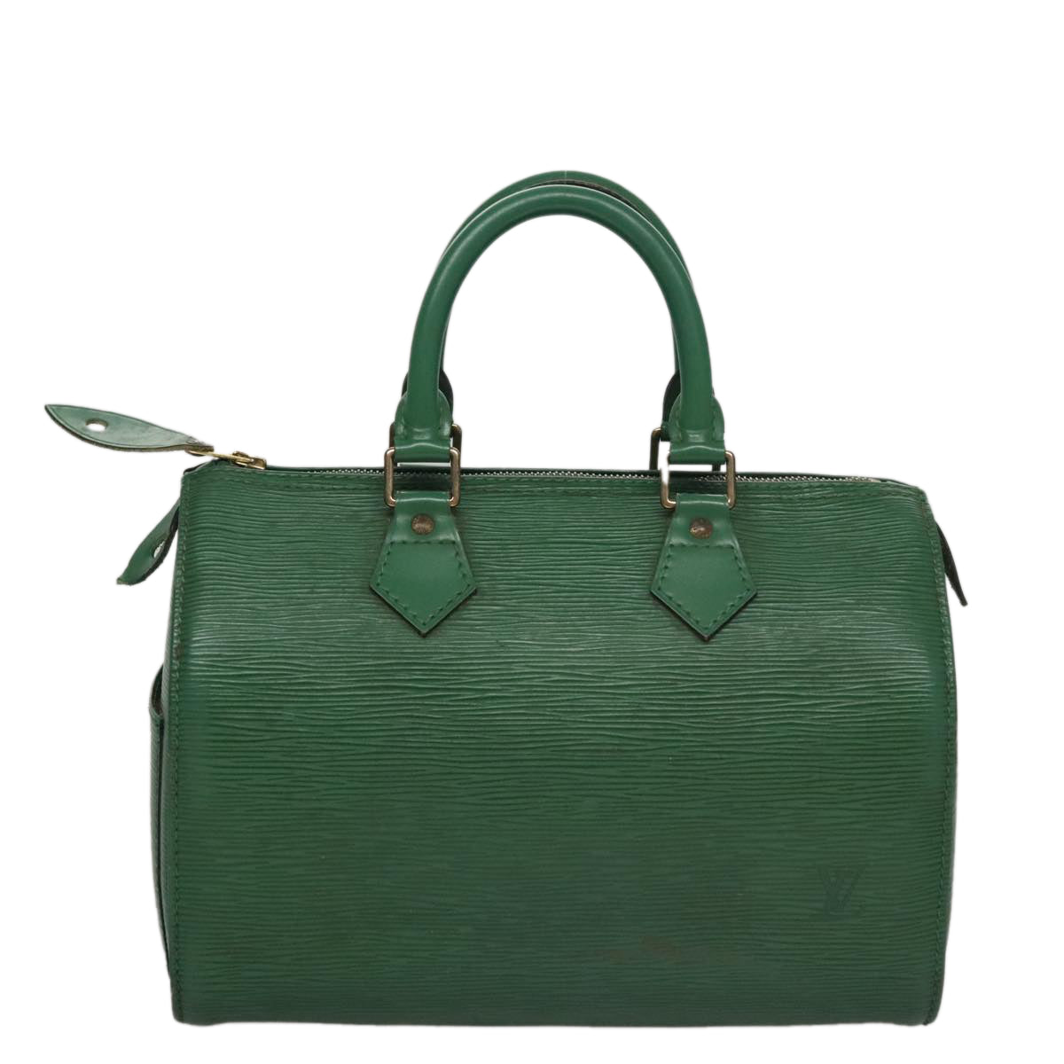LOUIS VUITTON Epi Speedy 25 Hand Bag Borneo Green M43014 LV 105646