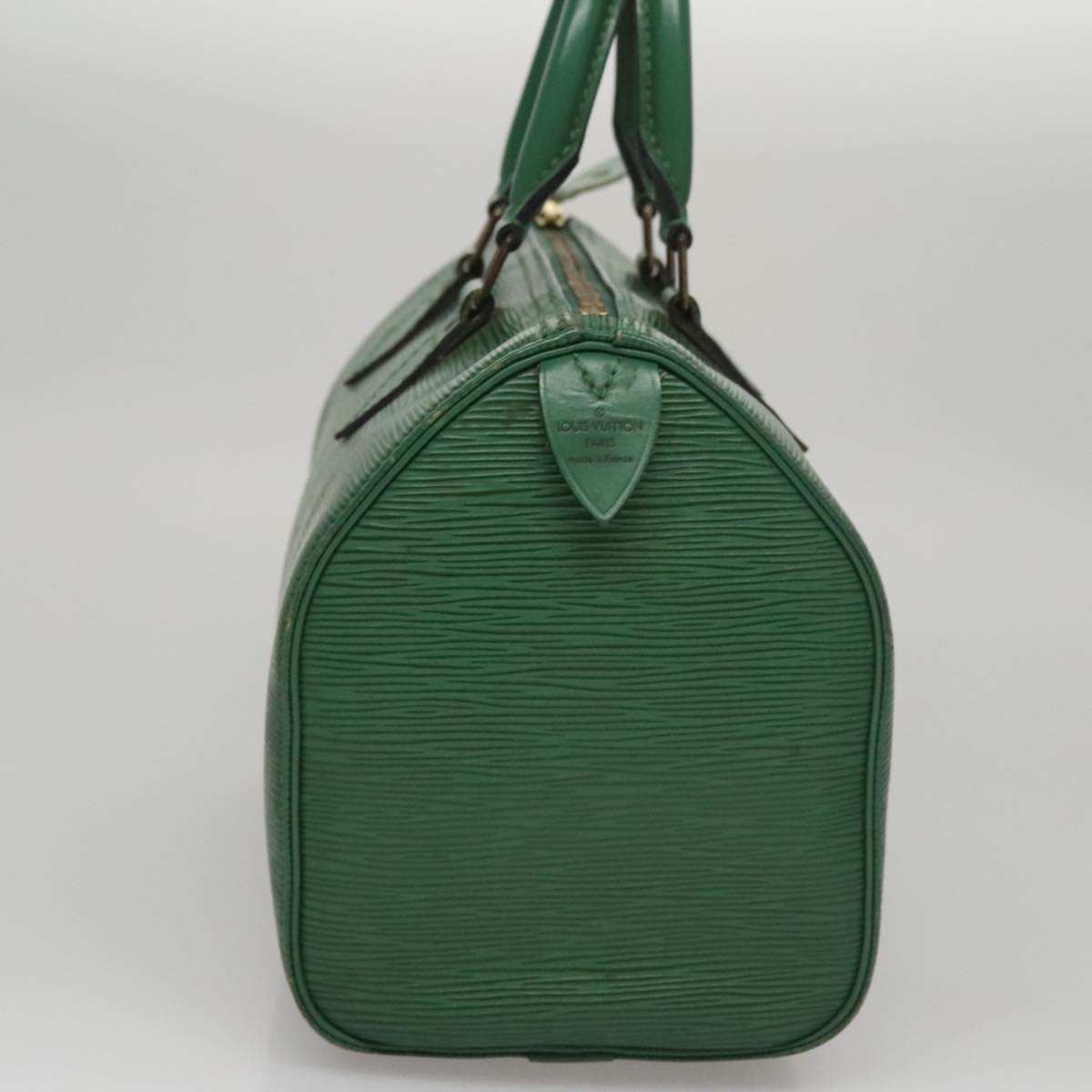 LOUIS VUITTON Epi Speedy 25 Hand Bag Borneo Green M43014 LV 105646