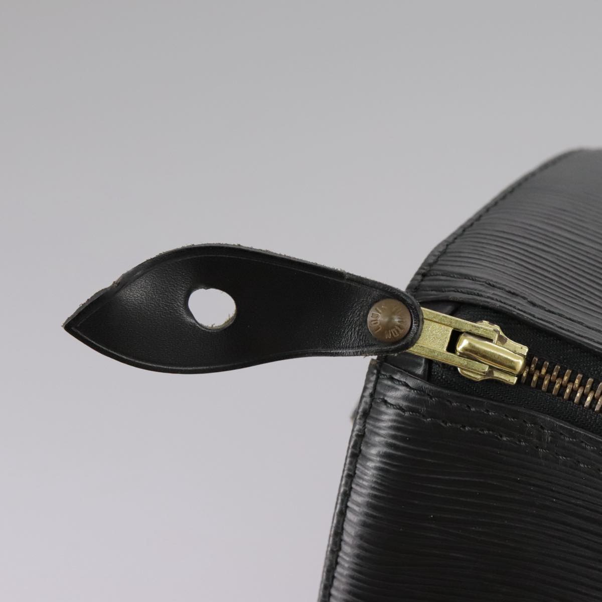 LOUIS VUITTON Epi Speedy 35 Hand Bag Black M42992 LV 105648