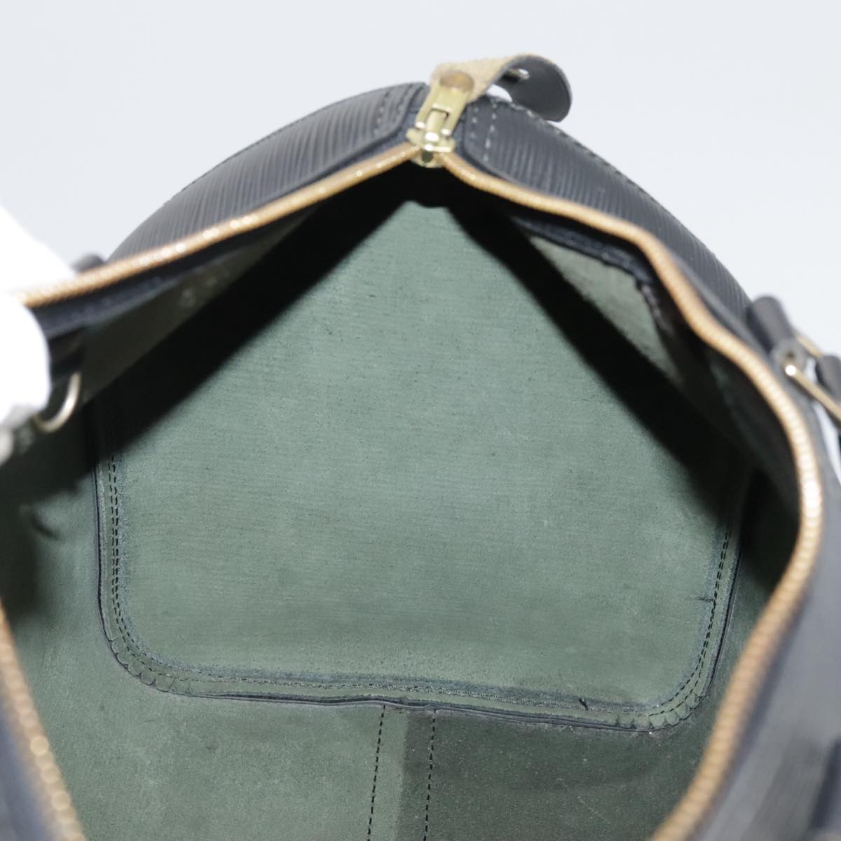 LOUIS VUITTON Epi Speedy 35 Hand Bag Black M42992 LV 105648