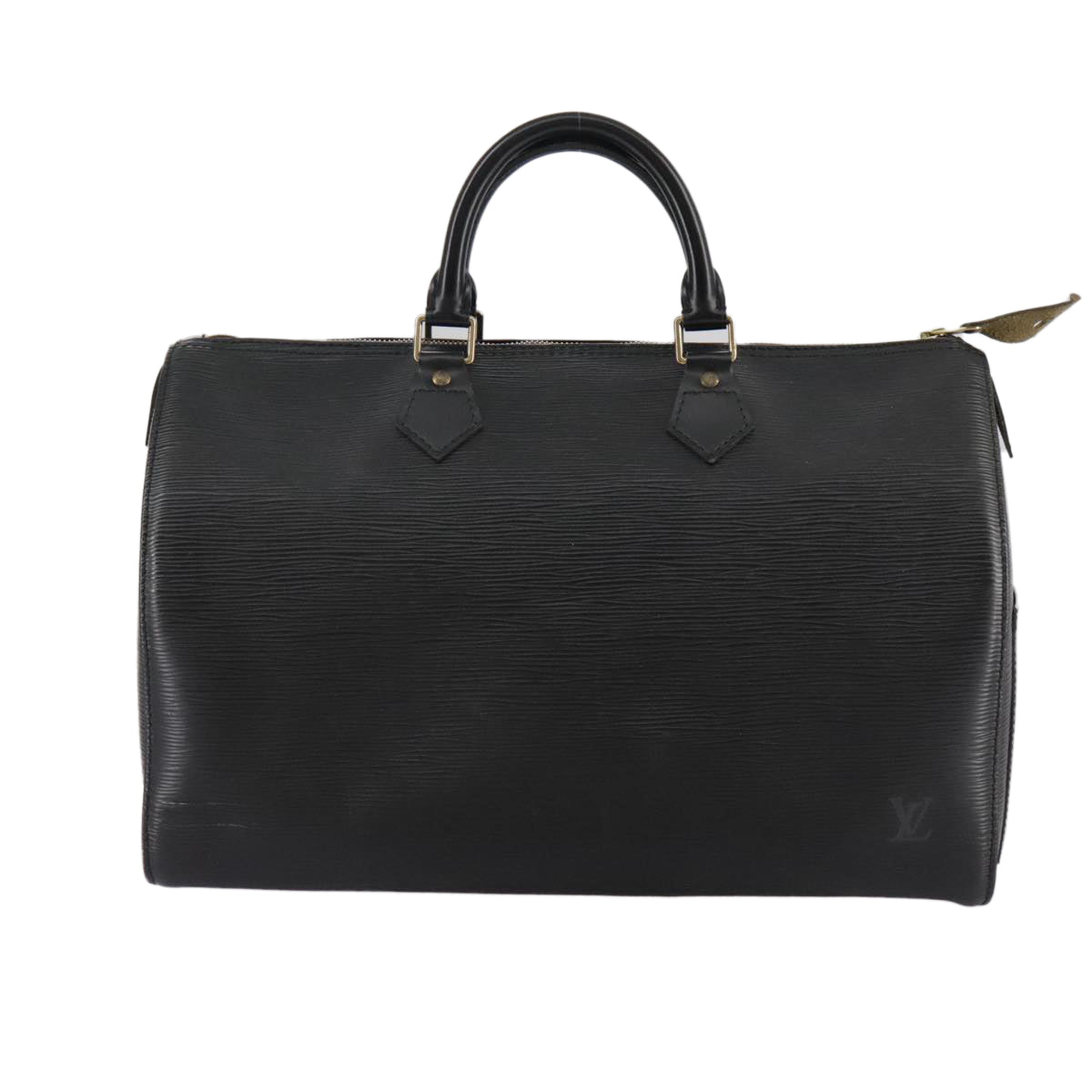 LOUIS VUITTON Epi Speedy 35 Hand Bag Black M42992 LV 105648