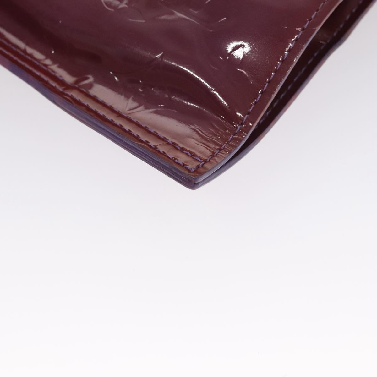 LOUIS VUITTON Monogram Vernis Stanton Tote Bag Purple Viole M91079 105668