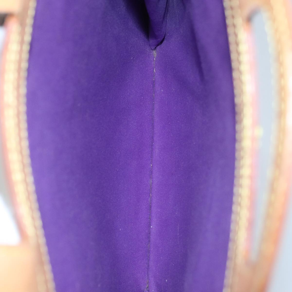 LOUIS VUITTON Monogram Vernis Stanton Tote Bag Purple Viole M91079 105668