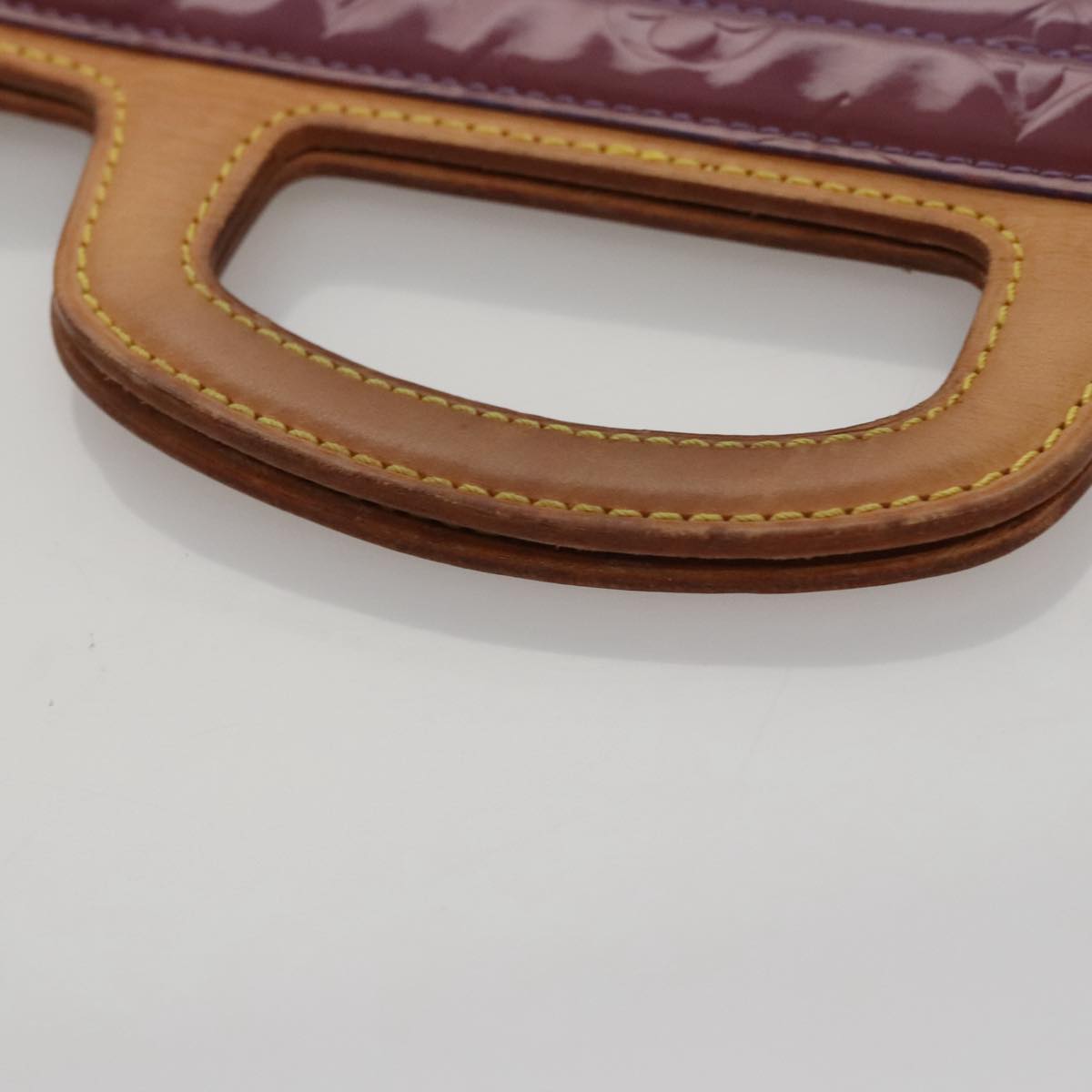 LOUIS VUITTON Monogram Vernis Stanton Tote Bag Purple Viole M91079 105668